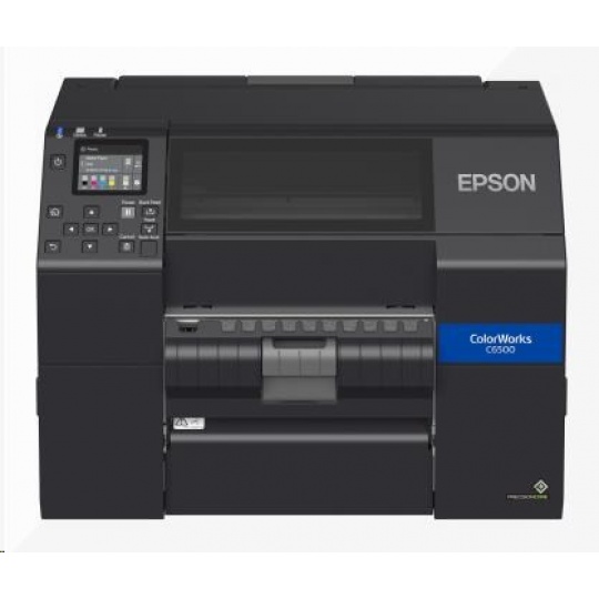 Epson ColorWorks CW-C6500Pe, peeler, disp., USB, Ethernet, black