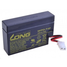 Long 12V 0,7Ah olověný akumulátor AMP