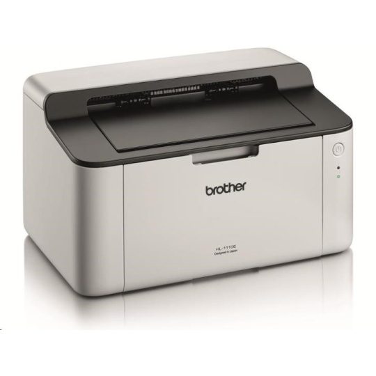 BROTHER -lehce poškozený obal- HL-1110E - A4, 20ppm, 600x600, 1MB, GDI, USB 2.0, bílá - Poškozený obal (Komplet)