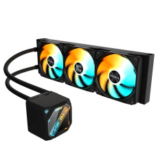 GIGABYTE Vodní chladič GAMING 360, 3x120mm, ARGB, LGA1851, AM5, černá GIGABYTE Vodní chladič GAMING 360, 3x120mm, ARGB, LGA1851, AM5, černá