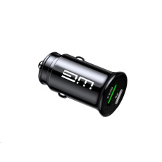 WG - Autonabíječka 2x USB-A / 1x USB-A 18W QC3.0 + 1x USB-C PD 20W / black WG - Autonabíječka 2x USB-A / 1x USB-A 18W QC3.0 + 1x USB-C PD 20W / black