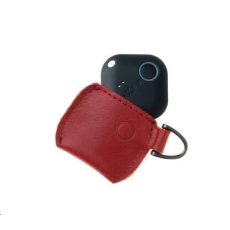FIXED kožené pouzdro Smile Case se smart trackerem Smile Pro, červená