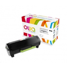 OWA Armor toner pro LEXMARK MX310, 410, 510, 511, 610, 611, 10000   Stran, 60F2H00, černá/black