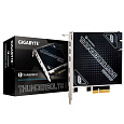 BAZAR GIGABYTE rozšiřující karta Thunderbolts 5, PCIe 4.0x4, 3xMini-DP (ROZBALENO)