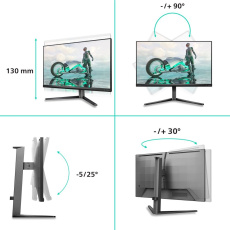 Philips MT 27" 27M2N3800A - 3840x2160,Fast IPS,160Hz,2xHDMI,1xDP,USBhub,Repro,Pivot Philips MT 27" 27M2N3800A - 3840x2160,Fast IPS,160Hz,2xHDMI,1xDP,USBhub,Repro,Pivot
