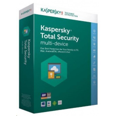 Kaspersky Total Security CZ multi-device, 3 zařízení, 1 rok, nová licence, BOX Kaspersky Total Security CZ multi-device, 3 zařízení, 1 rok, nová licence, BOX