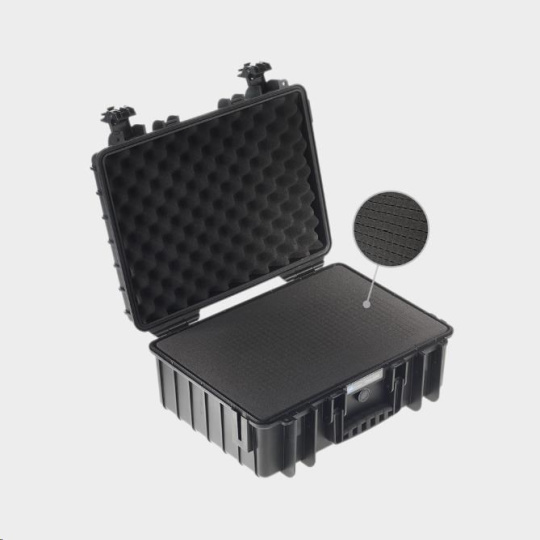 BW Outdoor Cases Type 5000 BLK SI (pre-cut foam)