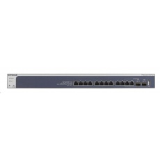 Netgear XS712Tv2 12-port 10-Gigabit Smart Managed Pro Switch, 12x10GbE RJ45 with 2x 10GbE SFP+ shared Netgear XS712Tv2 12-port 10-Gigabit Smart Managed Pro Switch, 12x10GbE RJ45 with 2x 10GbE SFP+ shared