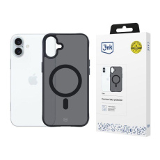 3mk ochranný kryt Smoke MagCase pro Apple iPhone 16 Plus 3mk ochranný kryt Smoke MagCase pro Apple iPhone 16 Plus