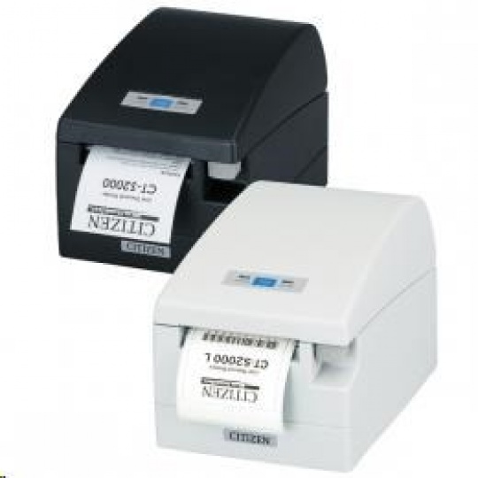 Citizen CT-S2000/L, USB, RS-232, 8 dots/mm (203 dpi), white