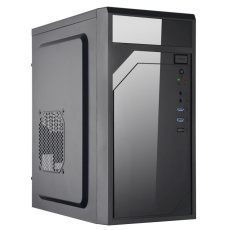 EUROCASE skříň ML M6-590B, mATX, 2x USB-A, 1x USB-C, černá EUROCASE skříň ML M6-590B, mATX, 2x USB-A, 1x USB-C, černá
