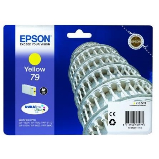 EPSON Ink bar WF-5xxx Series Ink Cartridge "Pisa" 79 Yellow (6,5 ml)