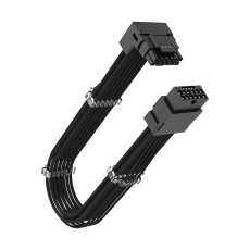 AKASA prodlužovací kabel G-Nexus PX16, 12+4-pin 12VHPWR Adaptér, 30cm, 90°