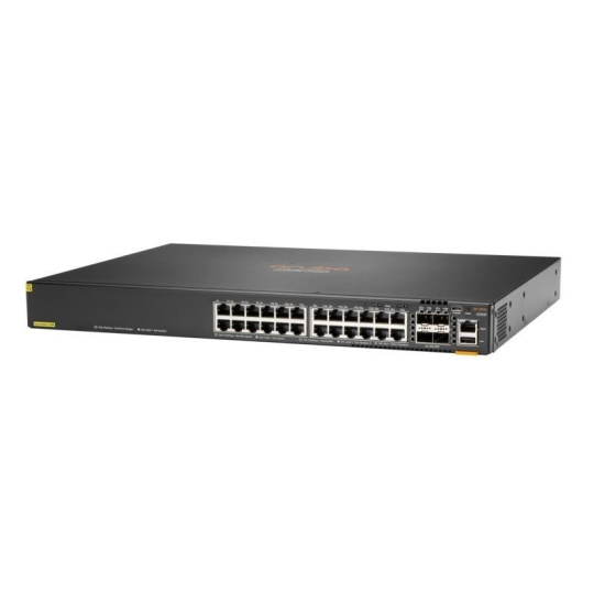 HPE Aruba Networking CX 6200F 24G Class4 PoE 4SFP+ 370W Switch JL725A RENEW HPE Aruba Networking CX 6200F 24G Class4 PoE 4SFP+ 370W Switch JL725A RENEW