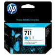 HP 711 Cyan DJ Ink Cart, 29 ml, 3-pack, CZ134A