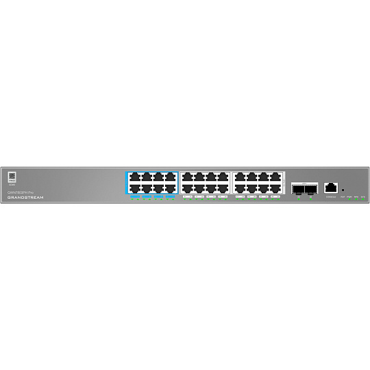Grandstream GWN7803PH Pro Layer 2++ Managed Network switch, 24x Gb RJ45 PoE Grandstream GWN7803PH Pro Layer 2++ Managed Network switch, 24x Gb RJ45 PoE