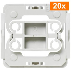 Homematic IP Adaptér Berker B2, set 20ks - EQ3-ADA-B2-20 Homematic IP Adaptér Berker B2, set 20ks - EQ3-ADA-B2-20