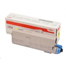 OKI Yellow toner do C532/C542 a MC563/MC573 (6 000 stránek) OKI Yellow toner do C532/C542 a MC563/MC573 (6 000 stránek)