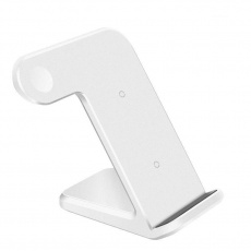 COTEetCI nabíjecí stanice 3v1 pro Apple iPhone - Watch - AirPods bílá COTEetCI nabíjecí stanice 3v1 pro Apple iPhone - Watch - AirPods bílá