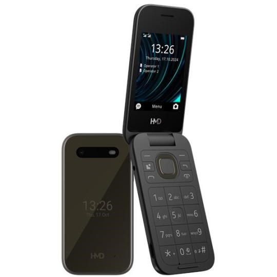 BAZAR - HMD Nokia 2660 Flip Dual SIM, 4G, černá (2025), (CZ, SK, HU) - Rozbaleno (Komplet) BAZAR - HMD Nokia 2660 Flip Dual SIM, 4G, černá (2025), (CZ, SK, HU) - Rozbaleno (Komplet)