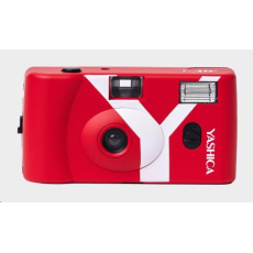 YASHICA MF-1 Snapshot Art Camera (Red) - analogový fotoaparát YASHICA MF-1 Snapshot Art Camera (Red) - analogový fotoaparát