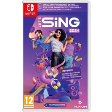 Switch hra Let’s Sing 2024 (bez mikrofonů)