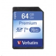 VERBATIM SDXC karta 64GB Class 10, UHS-1 (R:70/W:10 MB/s)