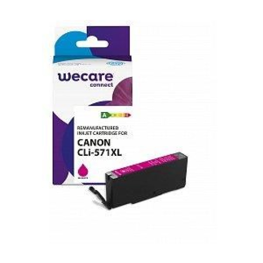 WECARE ARMOR cartridge pro Canon Pixma MG5751 (CLI571MXL), magenta, 11ml