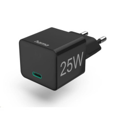 Hama rychlá USB nabíječka, USB-C PD/QC 25 W