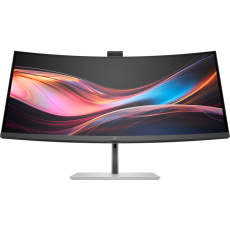 HP 734pm 34 Curved 3440 x1440, IPS,2000:1, 400nits,5ms,HDMI 2.0,DP 1.4,USB3-C,5xUSB-A,4x3W spkr,Cam,RJ-45,TB4-100W,5/5/5