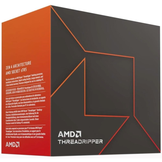 CPU AMD Ryzen Threadripper 7980X (64C/128T, Až 5.1GHz, 324MB Cache, 350W, sTR5) Box