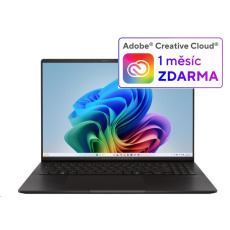 ASUS NTB Vivobook S 16 OLED (M5606KA-OLED045W), R7-AI-350, 16" 2880 x 1800, 16GB, 1TB SSD, Radeon, W11 Home, Black_ rozb ASUS NTB Vivobook S 16 OLED (M5606KA-OLED045W), R7-AI-350, 16" 2880 x 1800, 16GB, 1TB SSD, Radeon, W11 Home, Black_ rozb
