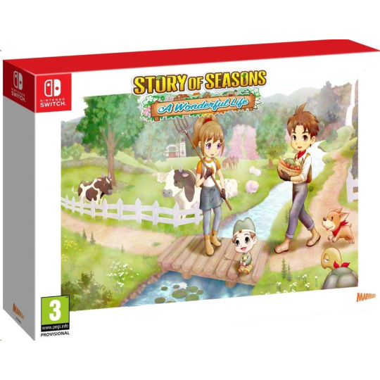 Nintendo Switch hra STORY OF SEASONS: A Wonderful Life - Limited Edition