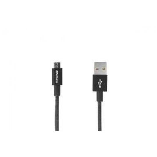 VERBATIM kabel Micro B USB Cable Sync & Charge 30cm (Black)