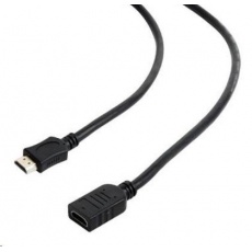 GEMBIRD Kabel prodlužovací HDMI - HDMI 4,5m (zlacené konektory, stíněný) GEMBIRD Kabel prodlužovací HDMI - HDMI 4,5m (zlacené konektory, stíněný)