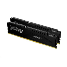 KINGSTON DIMM DDR5 64GB (Kit of 2) 5200MT/s CL40 FURY Beast Černá KINGSTON DIMM DDR5 64GB (Kit of 2) 5200MT/s CL40 FURY Beast Černá