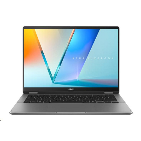 ASUS NTB Vivobook 14 Flip (TP3407SA-OLED548WZ), Ultra 5 226V, 14" 1920 x 1200, 16GB, 512GB SSD, IntelArc, W11 Home, Gray