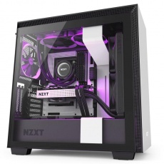 NZXT skříň H710i / ATX / průhledná bočnice / USB 3.0 / USB-C 3.1 / RGB LED / Smart case s intel. funkcemi / bílá NZXT skříň H710i / ATX / průhledná bočnice / USB 3.0 / USB-C 3.1 / RGB LED / Smart case s intel. funkcemi / bílá