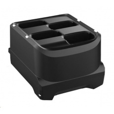 Zebra battery charging station, 4 slots Zebra battery charging station, 4 slots