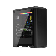 BAZAR - SilentiumPC skříň MidT Ventum VT4V TG / ATX / 4x120mm fan / 2xUSB 3.0 / tvrzené sklo / černá - Poškozený obal (K BAZAR - SilentiumPC skříň MidT Ventum VT4V TG / ATX / 4x120mm fan / 2xUSB 3.0 / tvrzené sklo / černá - Poškozený obal (K