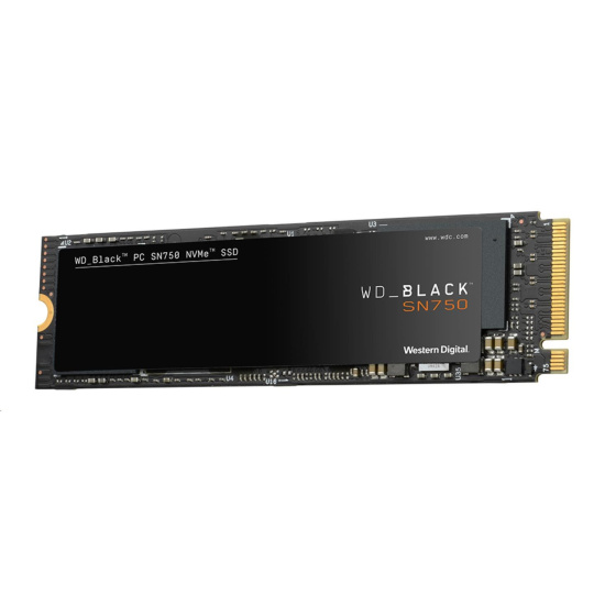 BAZAR WD BLACK SSD NVMe 500GB PCIe SN750,Gen3 8 Gb/s, (R:3470, W:2600MB/s)