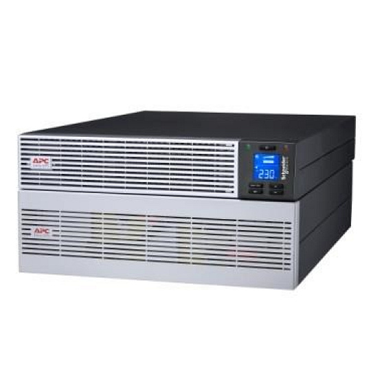 APC Easy UPS On-Line, 6kVA/6kW, Lithium-ion, Rack/Tower 5U, 230V, 1 Hard wire (1P+N+E) outlet APC Easy UPS On-Line, 6kVA/6kW, Lithium-ion, Rack/Tower 5U, 230V, 1 Hard wire (1P+N+E) outlet