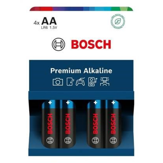 Bosch LR6PA4B/00 Premium Alkaline (Blistr 4 ks) Bosch LR6PA4B/00 Premium Alkaline (Blistr 4 ks)