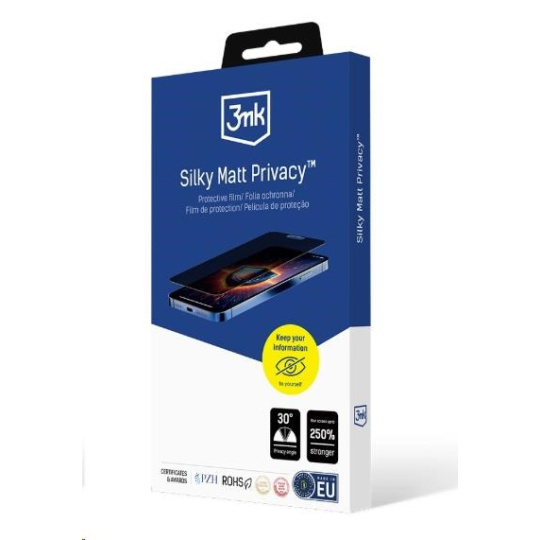 3mk ochranná folie Silky Matt Privacy pro OnePlus 15 3mk ochranná folie Silky Matt Privacy pro OnePlus 15
