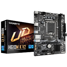 GIGABYTE MB Sc LGA1700 H610M K V2, Intel H610, 2xDDR5, DP, HDMI, mATX GIGABYTE MB Sc LGA1700 H610M K V2, Intel H610, 2xDDR5, DP, HDMI, mATX