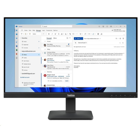 LENOVO LCD S24-4e - 23.8",IPS,16:9,1920x1080,100Hz,250cd/m2,1300:1,4ms(GtG),VGA,HDMI LENOVO LCD S24-4e - 23.8",IPS,16:9,1920x1080,100Hz,250cd/m2,1300:1,4ms(GtG),VGA,HDMI