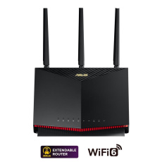 ASUS RT-AX86U Pro (AX5700) WiFi 6 Extendable Router, AiMesh, 4G/5G Mobile Tethering