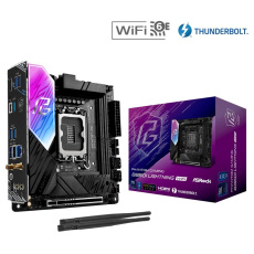 ASRock MB Sc LGA1851 B860I LIGHTNING WIFI, Intel B860, 2xDDR5, 1xThunderbolt, 1xHDMI, WiFi, Mini-ITX