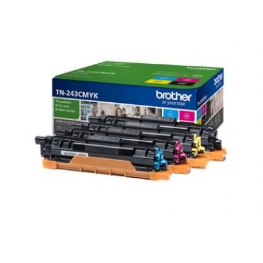 BAZAR - BROTHER Toner TN-243CMYK - PRO HLL32x0 DCPL35x0 MFCL37x0 - cca 1000stran SADA - poškozený obal BAZAR - BROTHER Toner TN-243CMYK - PRO HLL32x0 DCPL35x0 MFCL37x0 - cca 1000stran SADA - poškozený obal