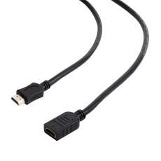 GEMBIRD Kabel prodlužovací HDMI - HDMI 3m (zlacené konektory, stíněný)